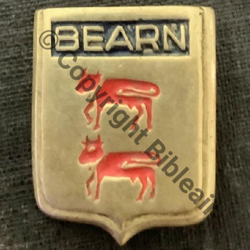 A1067NH 1946 GTA.1.34 BEARN  SM Bol non origine Dos Strie large Src.gigi52 130EurInv 